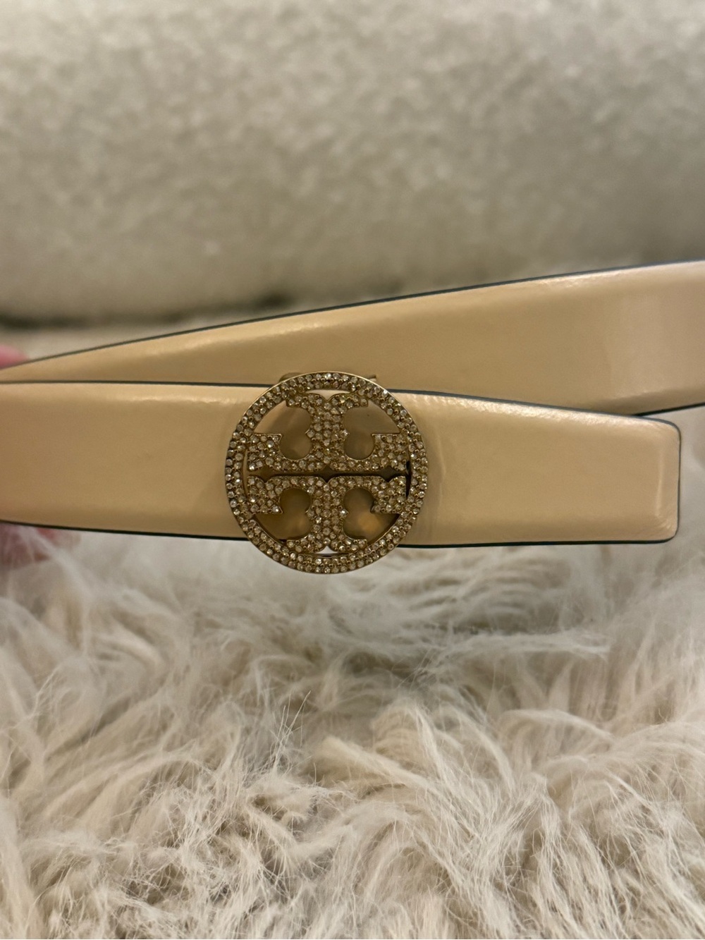 Tory Burch
Miller crystal-embellished belt